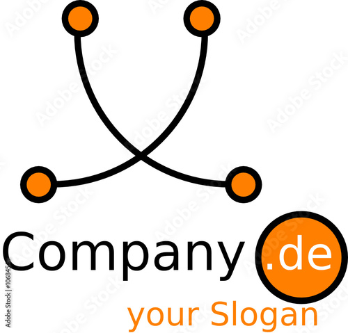 Logo Internet   Company  and Slogan