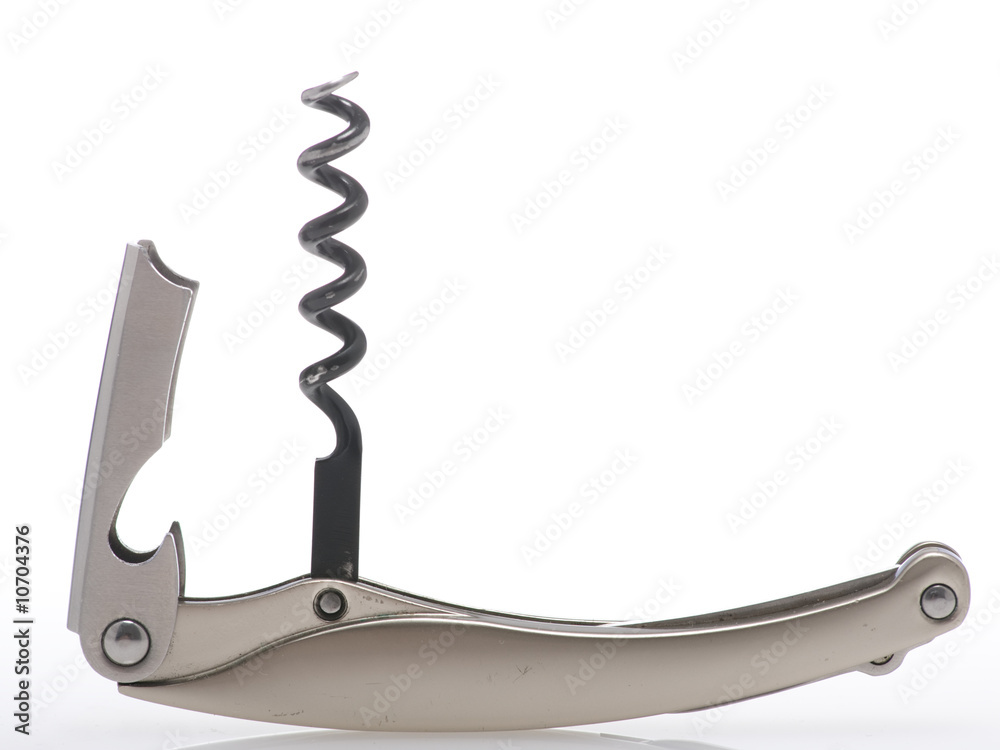 corkscrew isolated