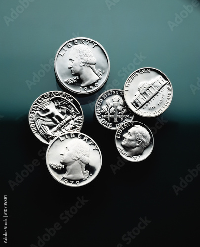 American Coins close up © Jim Barber
