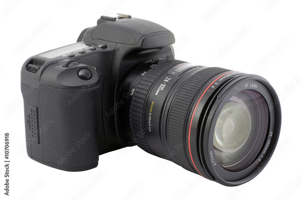 Digital camera with clipping path.