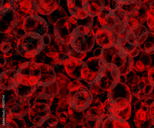 Intense cluttering of blood cells © Argus