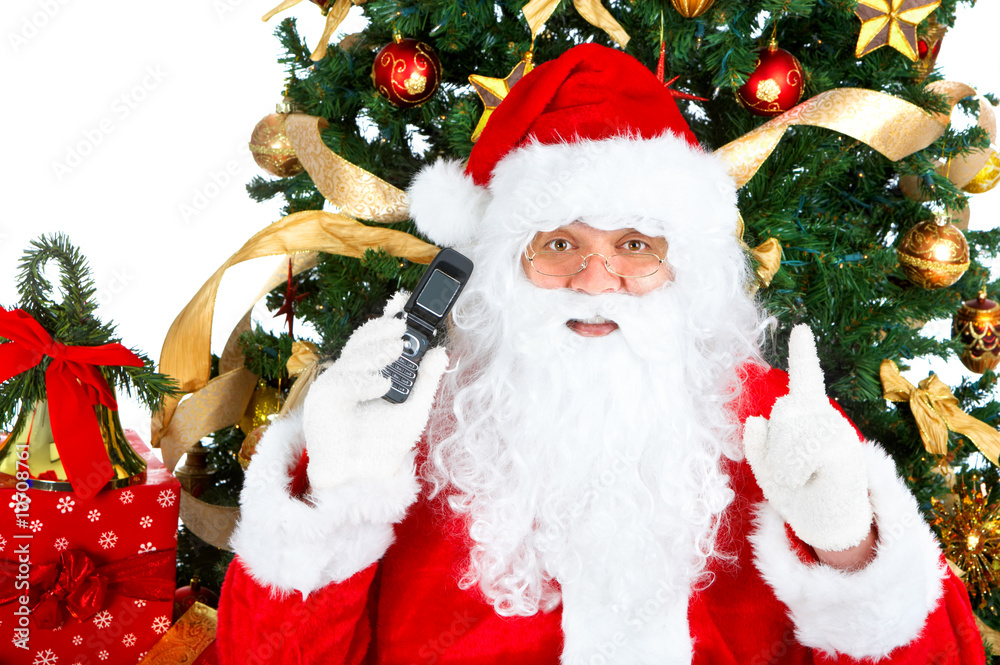 Smiling Santa, cellular Smiling Santa, cellular