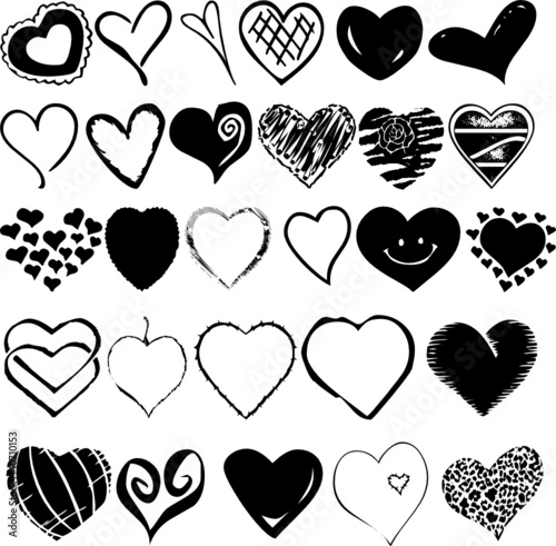 In love hearts