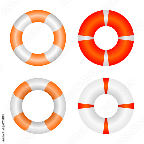 help icons / lifebelt - vector
