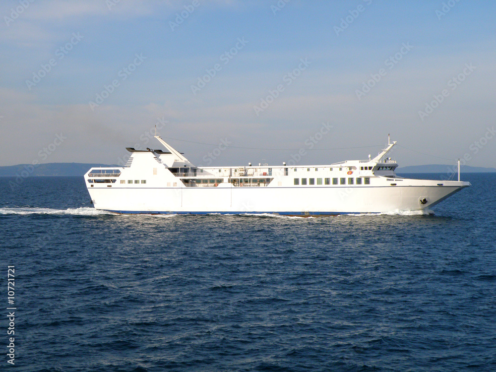 very fast ferry boat