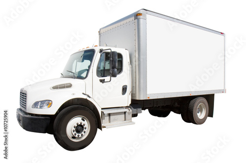 White Delivery Truck