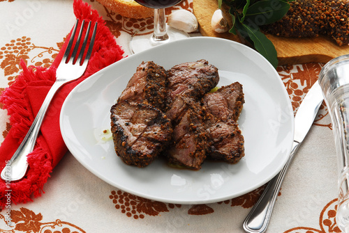 Fotografie Lombo stagionato - Secondi di carne - Cucina dell Istria