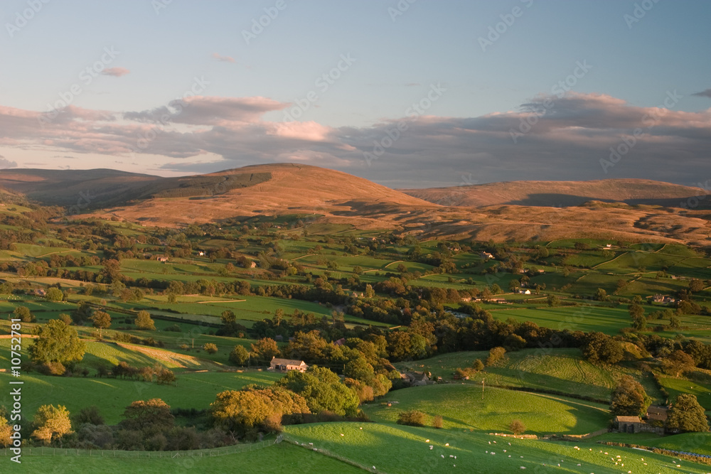 Sedbergh - small town in yorshire dales national park