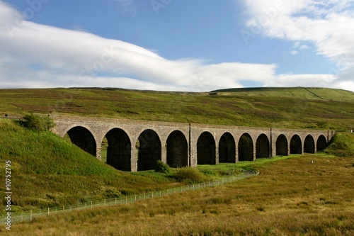 Old Gardsdale Viaduct In Yorkshire Dales