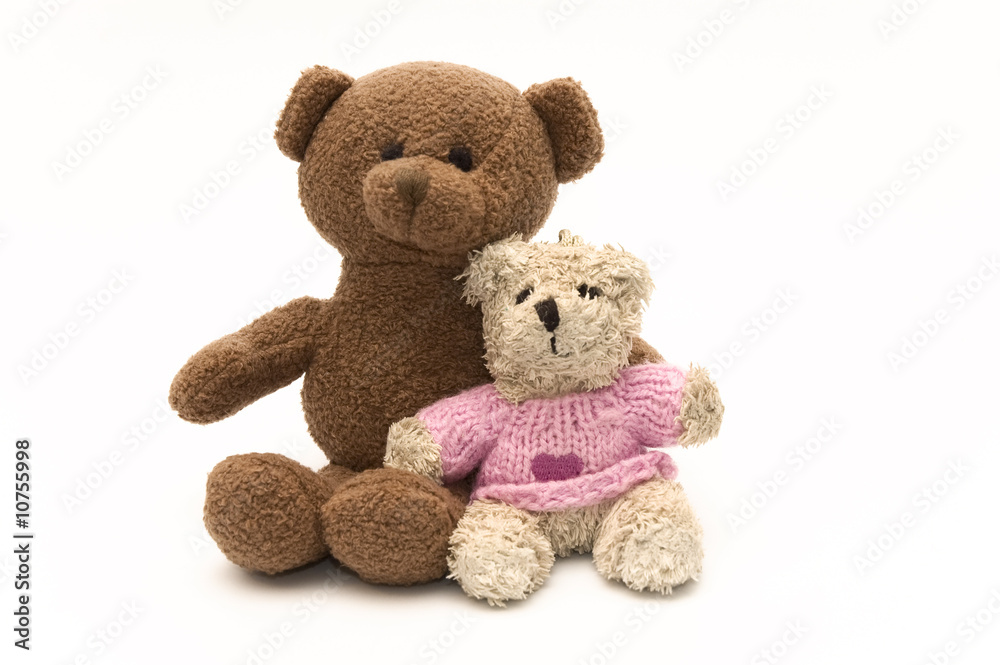 Two cute teddy bears Two cute teddy bears