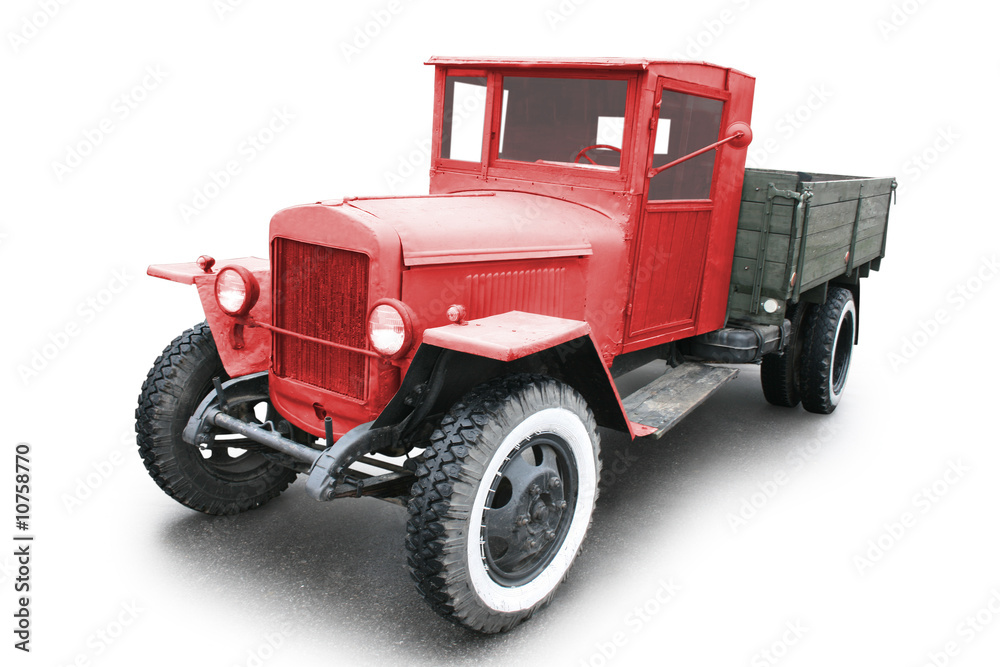 Fototapeta premium retro military car
