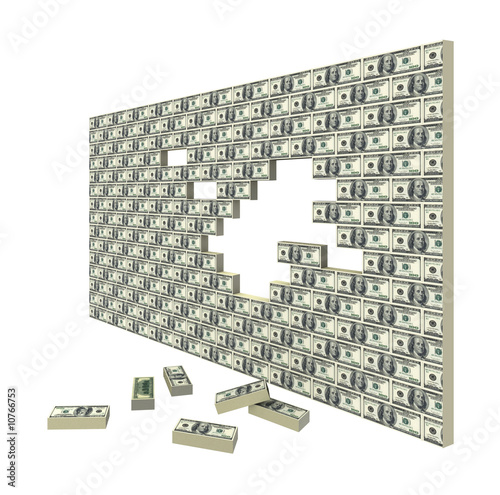 Financial gap. Financial crisis.