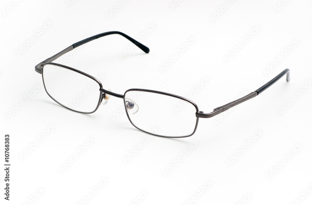 a pair of spectacles with whide back ground a pair of spectacles with whide back ground