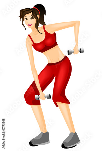 Woman Working Out
