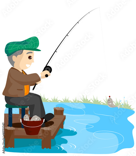 Senior Fishing
