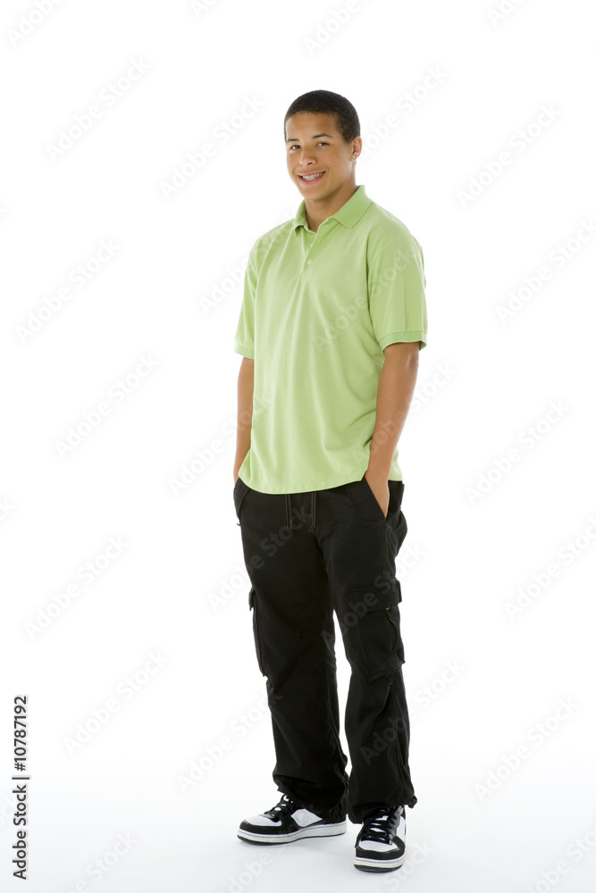 Fototapeta premium Portrait Of Teenage Boy