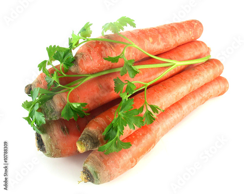 Carrots with parsley