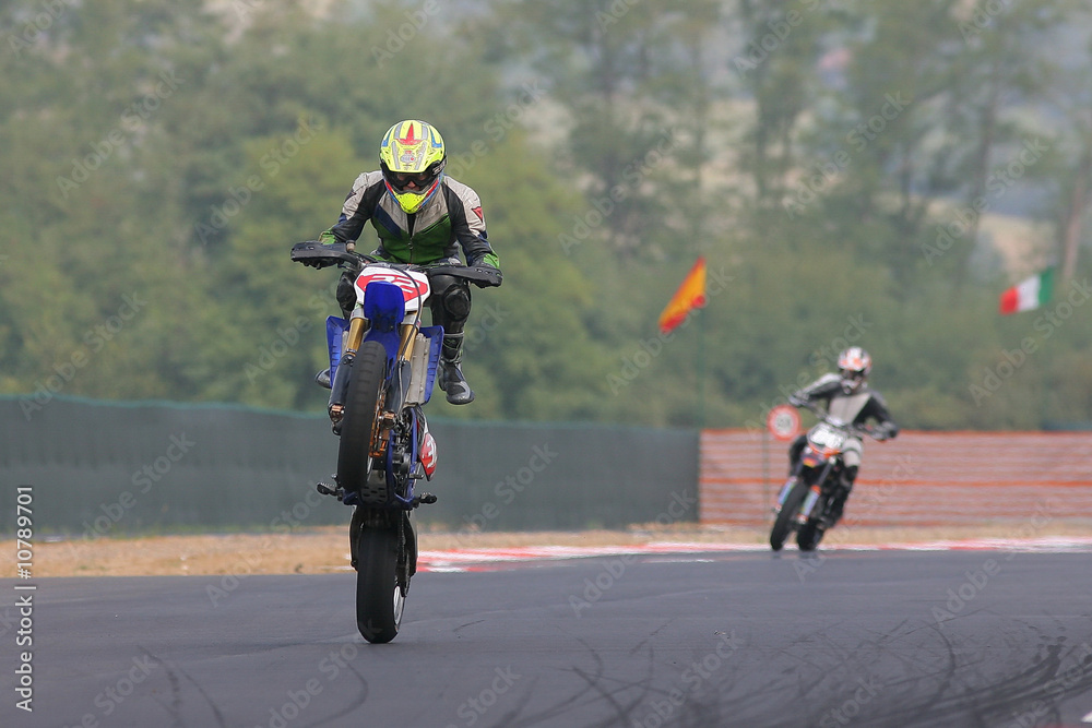 Fototapeta premium supermotard