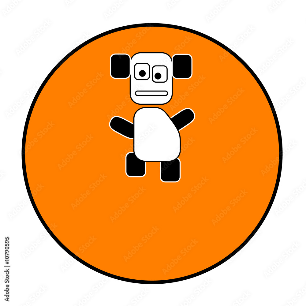 Logo Orange Maniac Figur Logo Orange Maniac Figur