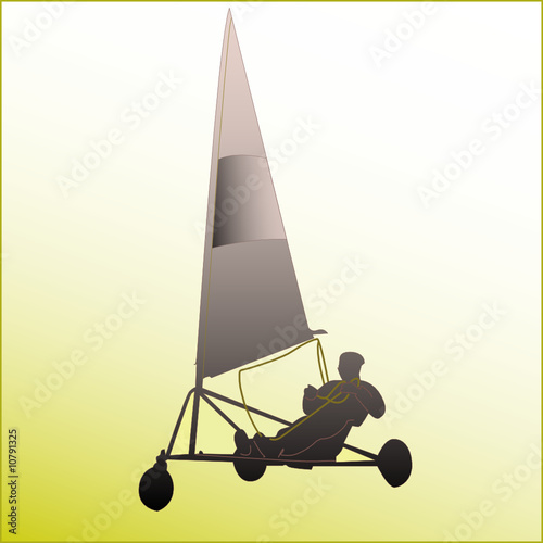 a0324 - Char à voile