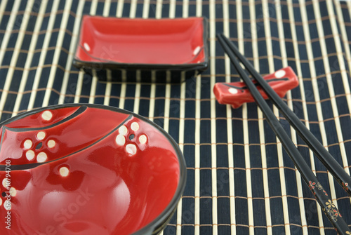 Japanese dishware.
