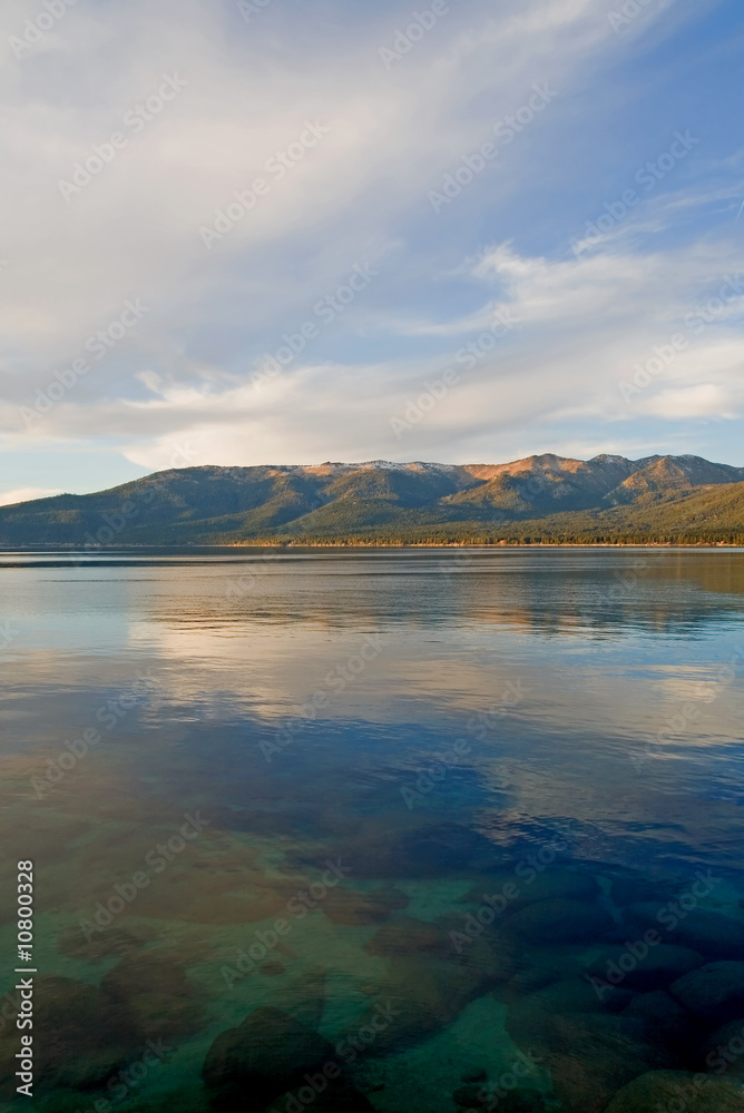 Lake Tahoe at sunset Lake Tahoe at sunset
