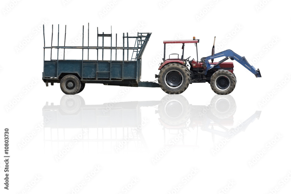 Fototapeta premium tracteur