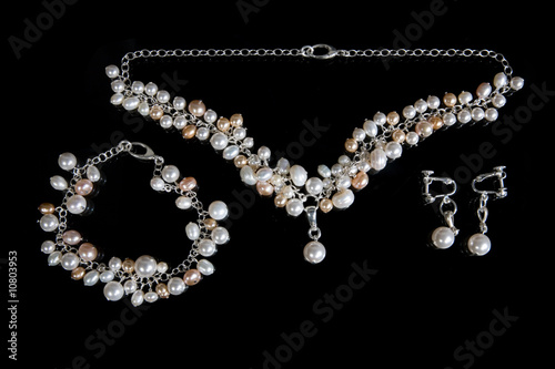 Embellishment from handmade pearl