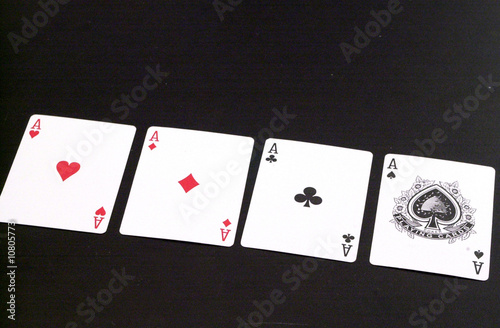 cartes de poker photo