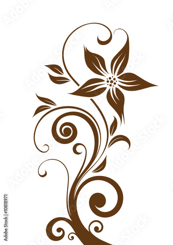 Stylized flower