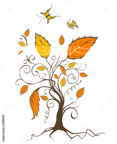 Stylized tree