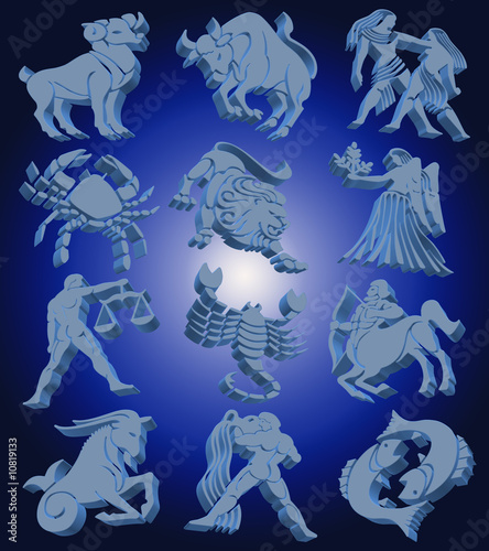 Poster Signes du Zodiac 2009 3d
