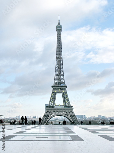 Fototapeta Naklejka Na Ścianę i Meble -  Eiffel Tower, Torre Eiffel, Tour Eiffel, Paris.