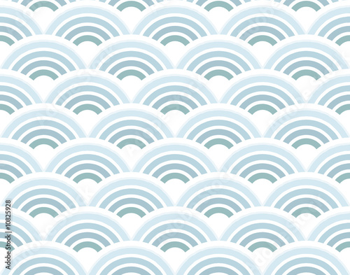 Half circles seamless pattern