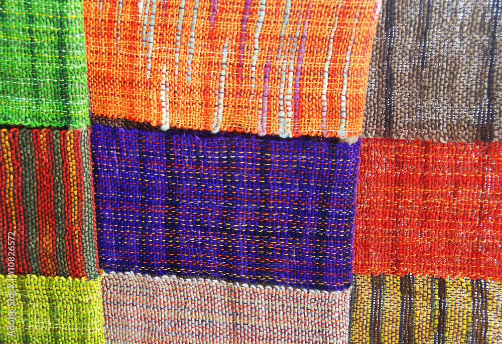 colorful fabric