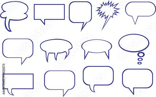 dialog bubbles