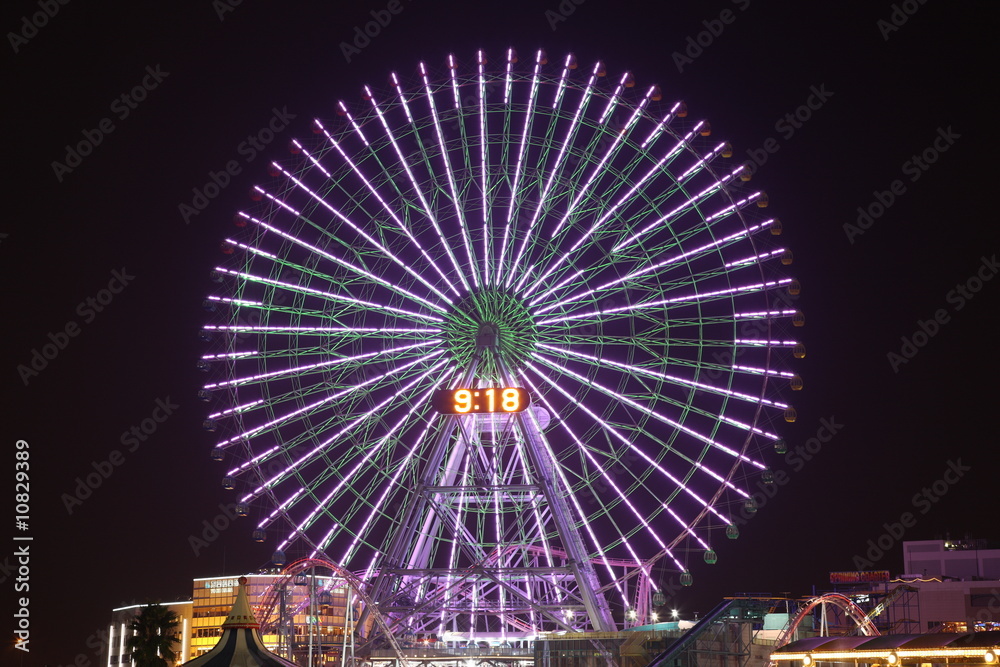 Ferris wheel in Yokohama