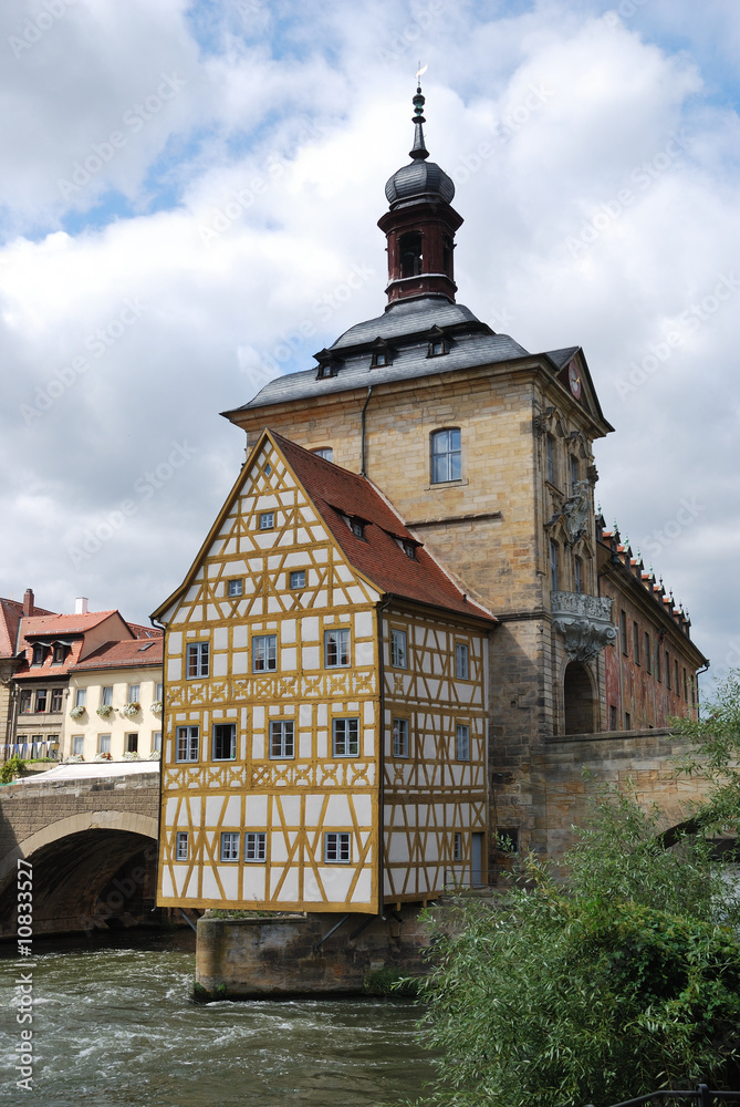 City house of Bamberg (Germany, Bavaria)