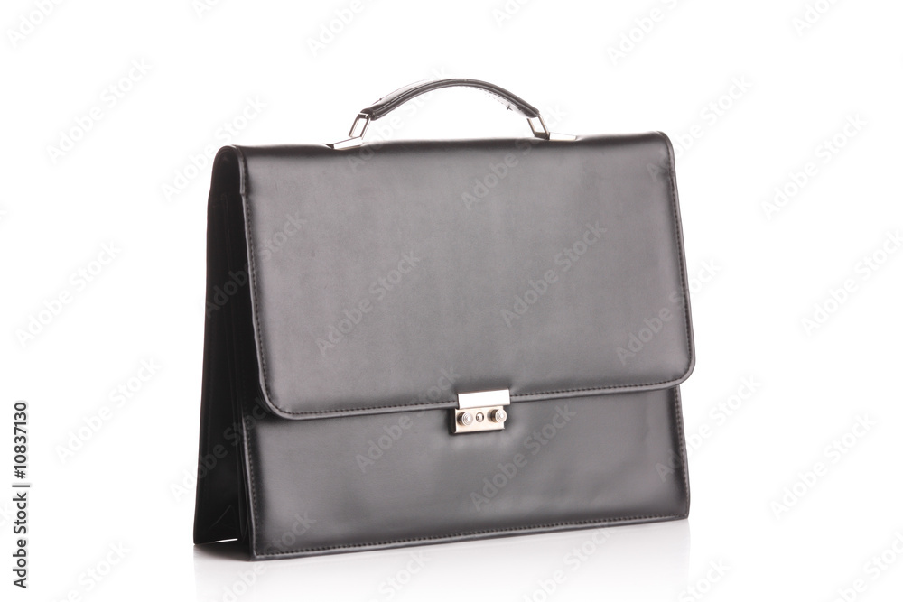 Retro suitcase isolated against white background Retro suitcase isolated against white background