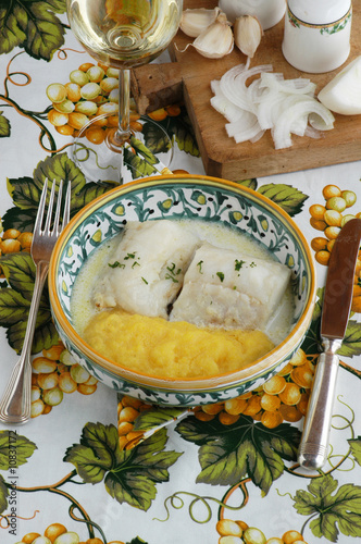 Baccala alla vicentina - Secondi di pesce del Veneto photo