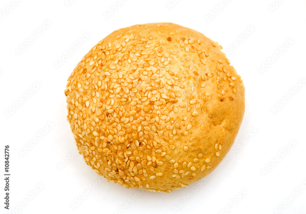 fresh bun isolated fresh bun isolated