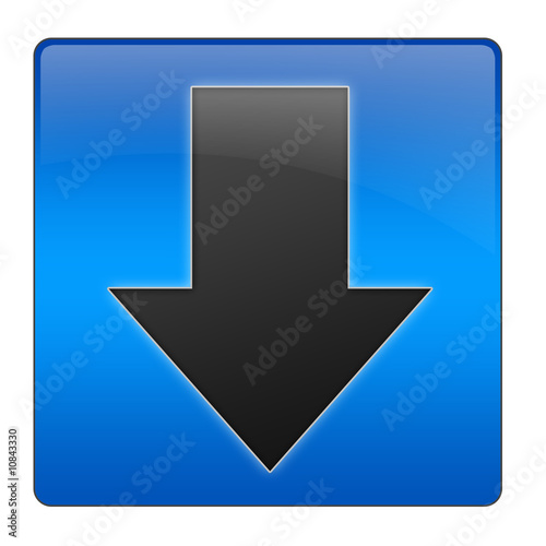 Free Download Viereckiger Button mit Pfeil - GFXLoad