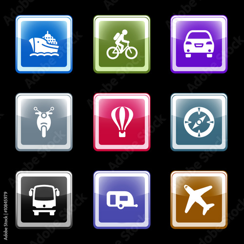 Color screen web icons, set 20