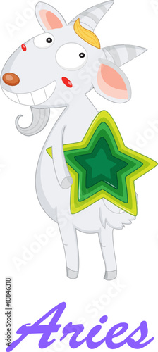 aries star sign from zodiac series 1