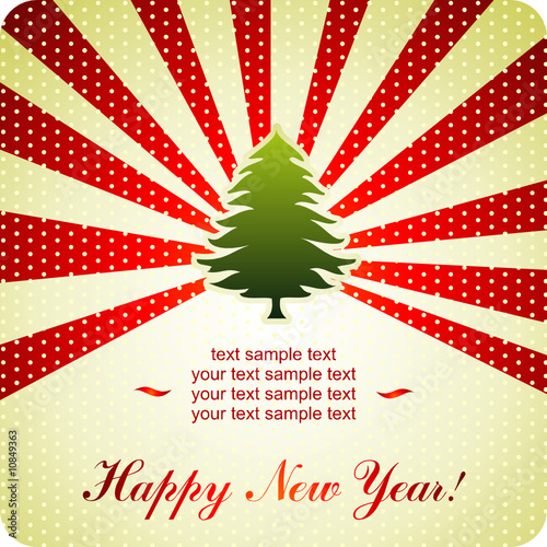 New Year background