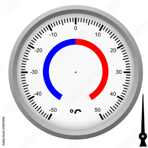 thermometer (outdoor)  - vector