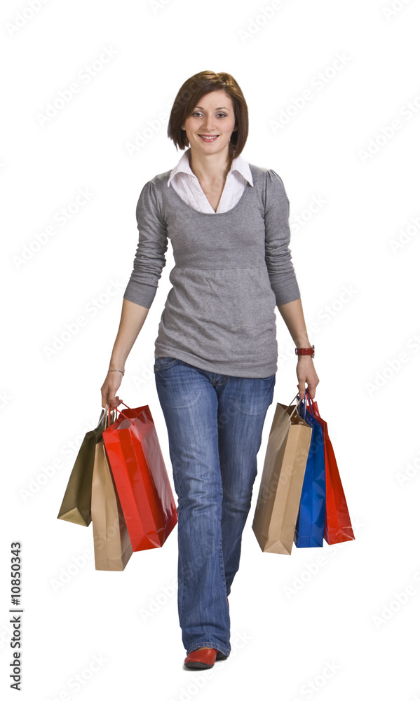 Woman shopping