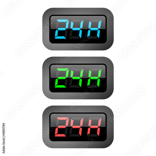 24h - vector