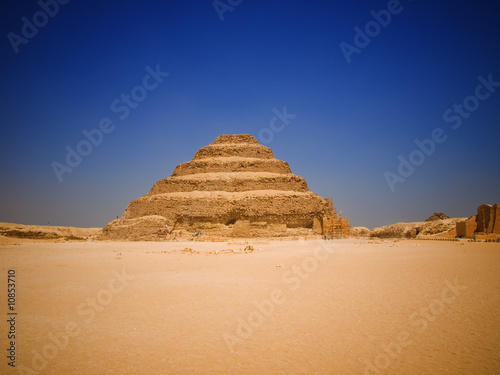 Great pyramid of Djoser in Saqqara