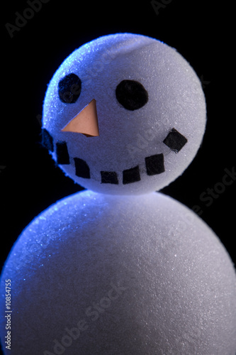 Snowman with Rimlight photo